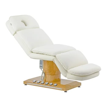 Sillon Cloud Electric Beauty Chair with 3 Motors, Cream