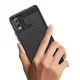 Carbon Case Silicone Case for Nokia C22 Black