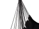 Brazilian Hanging Hammock Chair with 2 Cushions, Black