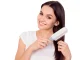 Self-Cleaning Hairbrush, Grey