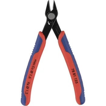 KNIPEX Electronic Super Knips 78 81 125 Precision Cutters, 125 mm