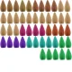 Ruhhy 22655 Ceramic Backflow Incense Burner Waterfall with 55 Cones