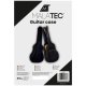 Malatec Padded Guitar Gig Bag for 41-Inch Acoustic & Classical Guitars, Black