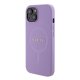 Apple iPhone 15 Plus 6.7\'\' Guess Saffiano MagSafe Case Cover, Purple