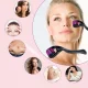 Derma Roller Facial Massage Roller 0.5mm, Dark Purple