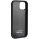 Audi Genuine Leather Case for iPhone 14 6.1\", Black