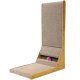 Purlov Cat Corner Scratcher with Toy Cardboard Scratching Post