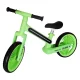 Trike Fix Glow Kids Balance Bike with LED Frame, Neon Green