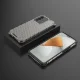 Hybrid Armored Case for Vivo V23 5G Honeycomb with Gel Frame, Black