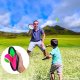 Outdoor Catch Ball Game