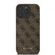Guess 4G Classic Case for iPhone 16 Pro - Brown