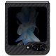 BMW Samsung Galaxy Z Flip 5 Case Leather Carbon, Black