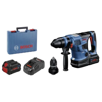 Bosch GBH 18V-34 CF Cordless Rotary Hammer Drill Kit (2x 5.5 Ah, Case)