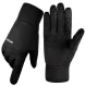 Warm Touchscreen Gloves XL, Winter Anti-Slip Thermal for Texting and Sports, Black