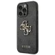 Guess 4G Big Metal Logo Case for iPhone 14 Pro, Gray