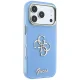 Guess IML 4G Script Metal Case for iPhone 17 Pro / 18 Pro - Light Blue