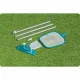 Bestway 58013N Pool Cleaning Kit with Pole (167cm), Vacuum & Skimmer Net
