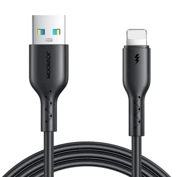 Joyroom SA26-AL3 USB to Lightning Cable, 3A, 1m, Black