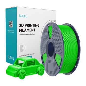 Sunlu PETG 3D Printer Filament, Green