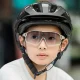 Rockbros LK-67 Youth Bike Helmet with Detachable Visor 54–58 cm - Gray