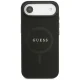 Guess Saffiano Classic Logo MagSafe Case for iPhone Air Black