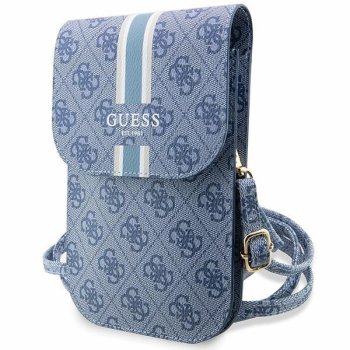 Guess Laptop Backpack Bag Handbag, Blue Stripes