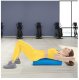 4FIZJO PENTAGRAM Masāžas Jogas Fitnesa Pilates EVA Putu Rullis 45cm, Zils | Massage Fitnes Pilates Foam Grid Roller