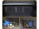 Car Trunk Storage Net with Velcro 50x25 cm, Black