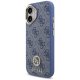 Guess 4G Strass Logo MagSafe Phone Case Cover iPhone 17 - Blue