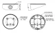 Junction Box PFA133-E for Dahua Cameras, White