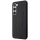 Samsung Galaxy S23 (SM-S911) AMG Carbon Stripe&Embossed Case Cover (AMHCS23SBLSCA), Black