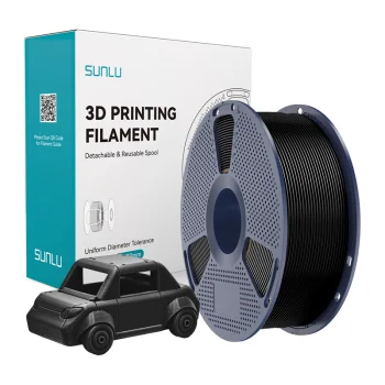 Sunlu PETG B 3D Printer Filament, Black