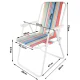 Folding Tourist and Beach Chair for Camping and Garden