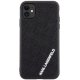 Karl Lagerfeld iPhone 11 / XR Case 3D Rubber Multi Logo, Black