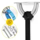 4FIZJO Ceiling and Wall Mount for Training Straps, Silver