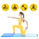 4Fizjo 1132 Folding Gymnastics Mat, Blue