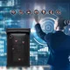 Fireproof RFID Phone Case OTN-27 with Signal Blocker 27x12.3 cm - Black