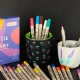Acrylic Markers for Fabric, Stones, Glass, Waterproof, 24 pcs
