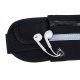 Сумка на пояс для бега, Чёрная | Running fitness Waist Pocket bag