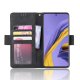 Samsung Galaxy A51 (SM-A515F) Wallet Multiple Card Slots Stand Leather Book Case Cover, Black