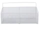 Hanging Metal Basket / Organizer, White