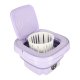 Portable Foldable Top Loading Washing Machine with Spin Function, 8 L, Lilac