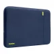Tomtoc Defender-A13 14\" Laptop Sleeve with Accessory Pouch, Navy Blue