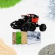 Gotel B4H2 2-in-1 4x4 RC Car with Interchangeable Wheels and Tracks, Red