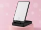 Folding Cosmetic Mirror with LED Backlight, Black