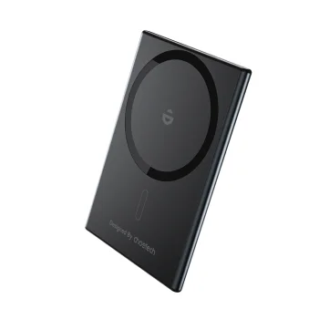 Powerbank Choetech SuperThin B708 2000mAh inductive 5W MagSafe / Qi - black