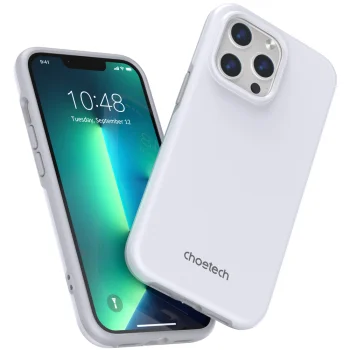 Choetech dėklas iPhone 13 Pro Made For MagSafe, baltas (PC0113-MFM-WH)