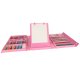 Painting art set in suitcase 208 pieces pink