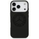Mercedes Silicone Vintage Logo MagSafe Case for iPhone 17 Pro, Black