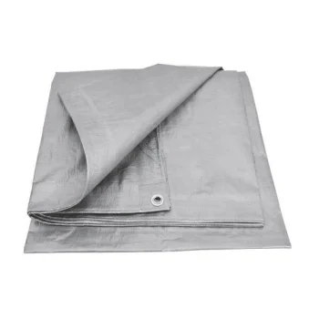 Tarpaulin 10 × 15 m, 120 g/m², Silver